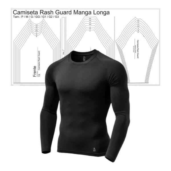 Camiseta rash guard