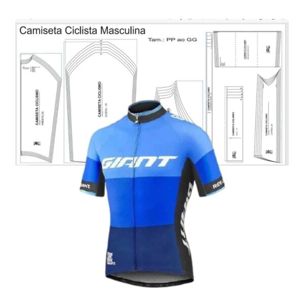 camiseta de ciclista manga corta