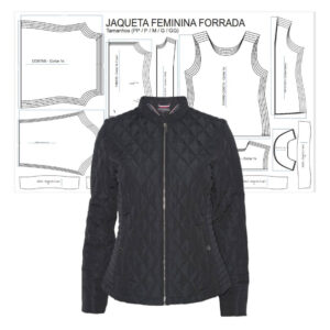 Chaqueta forrada mujer