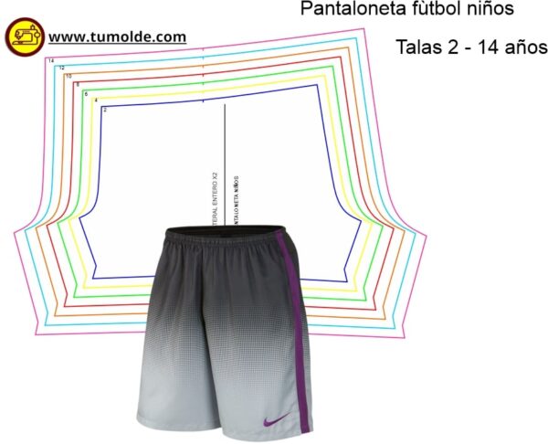 Pantaloneta de niños